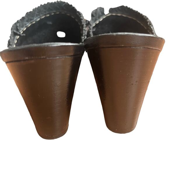 Alto Gradimento‎ woven slides heel 7.5 - Picture 4 of 7